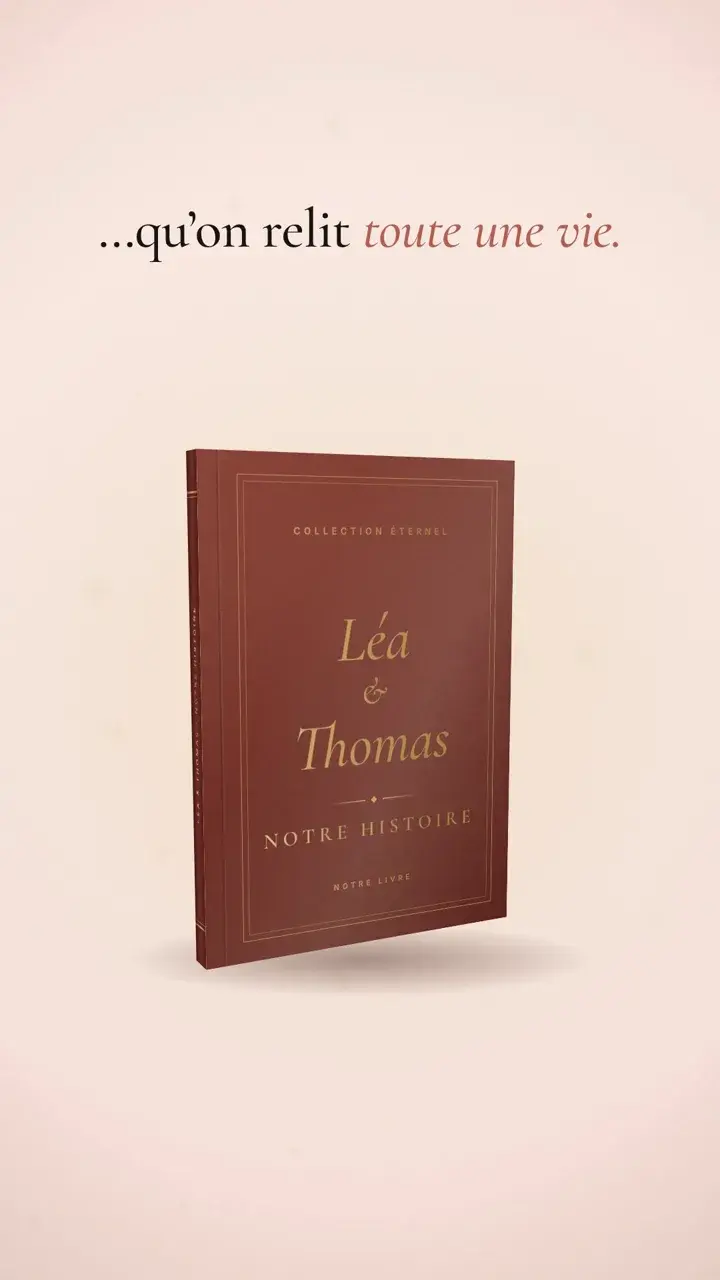 Un parfum, une bougie, un pull, une box, une carte cadeau : en janvier, on les a déjà oubliés. Et puis il y a le cadeau qu'on relit toute une vie : un livre Notre Livre « Léa & Thomas ».